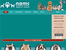 Tablet Screenshot of namcvet.com